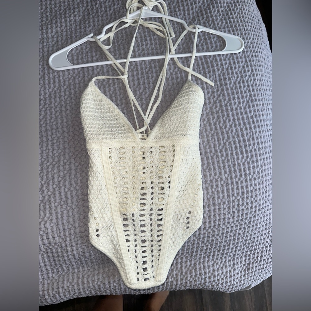 Babyboo top crochet- Cream